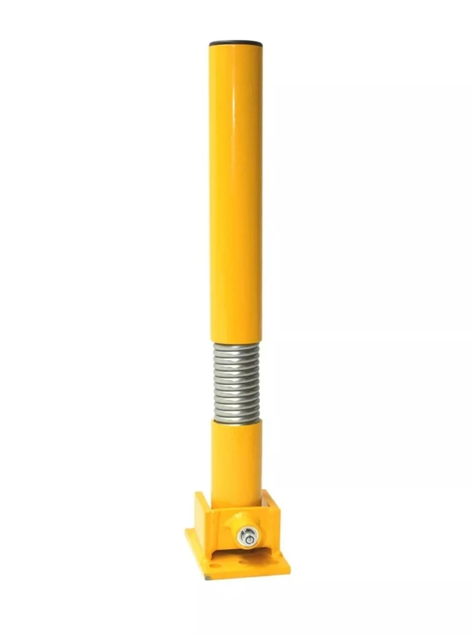 Fold Down Spring Loaded Parking Bollard Lock